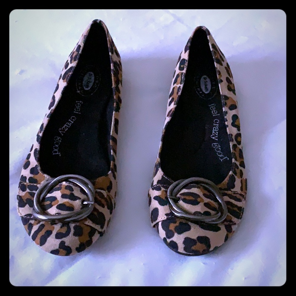 Dr. Scholl’s Size 7 1/2 Leopard Flats